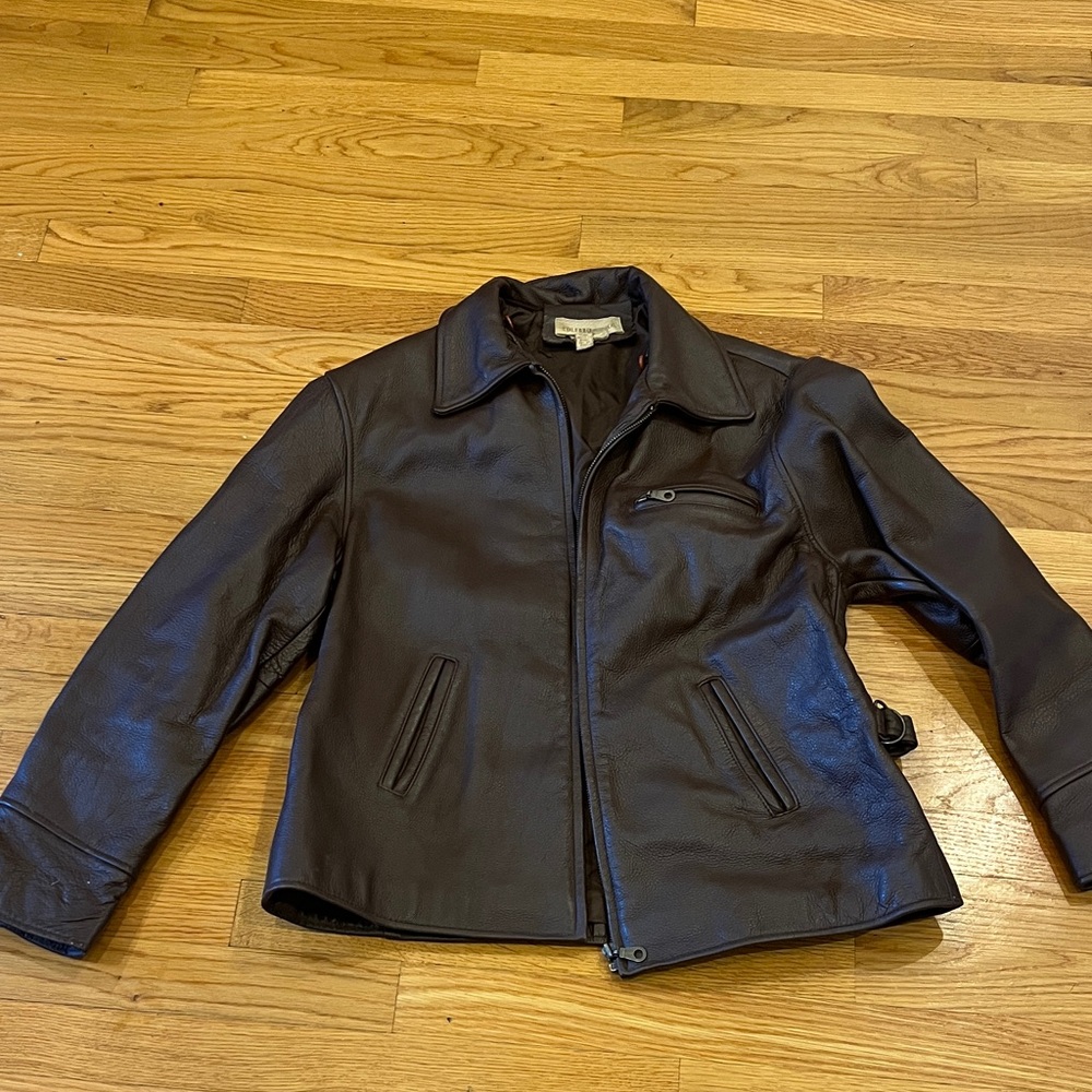 Classic Brown Leather Jacket